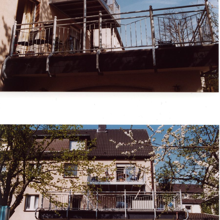 Balkon-Anbau obere Etage