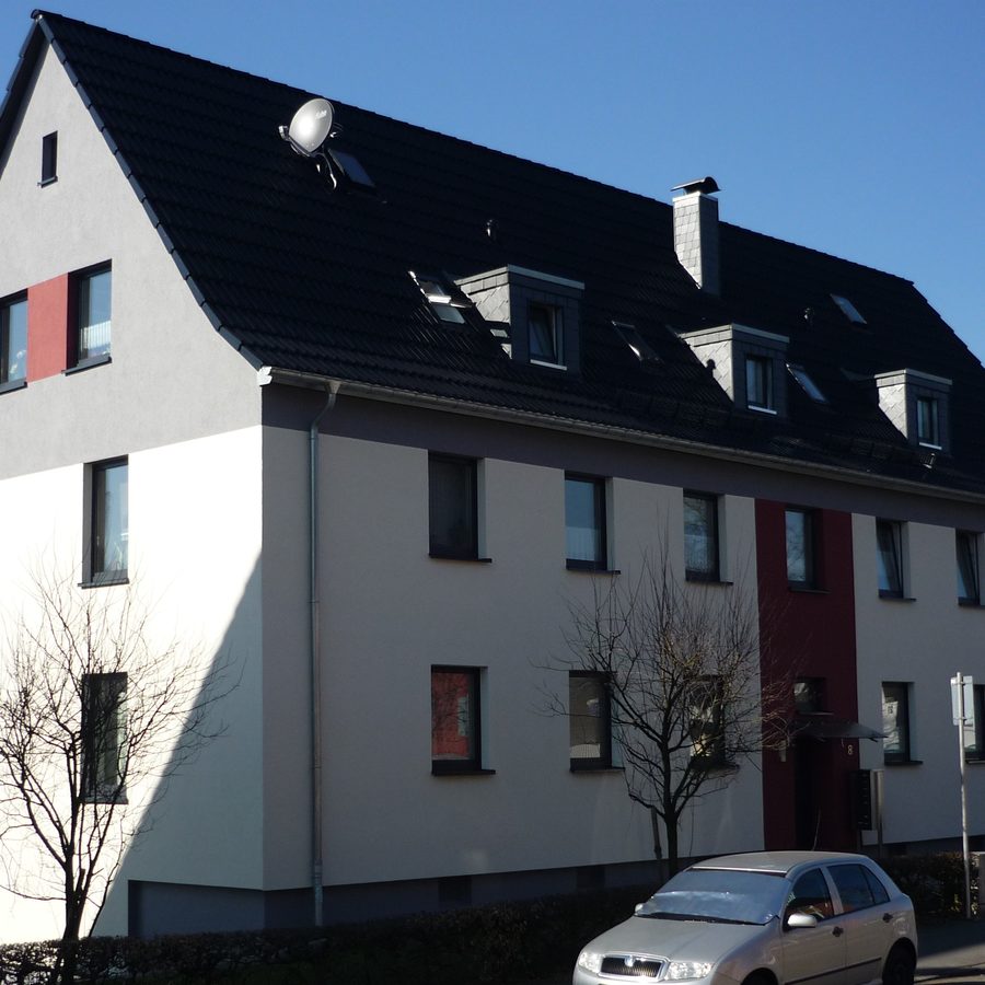 Mehrfamilienhaus energetisch modernisiert