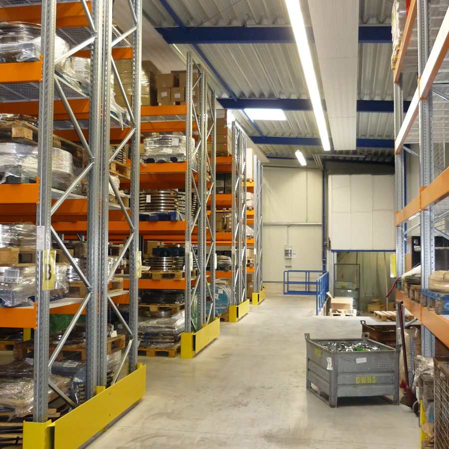 Industriebau mit Lagerräumen